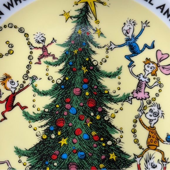 The Grinch Who Stole Christmas 65th Anniversary 2022 Small/Salad/App Plates - Picture 7 of 11